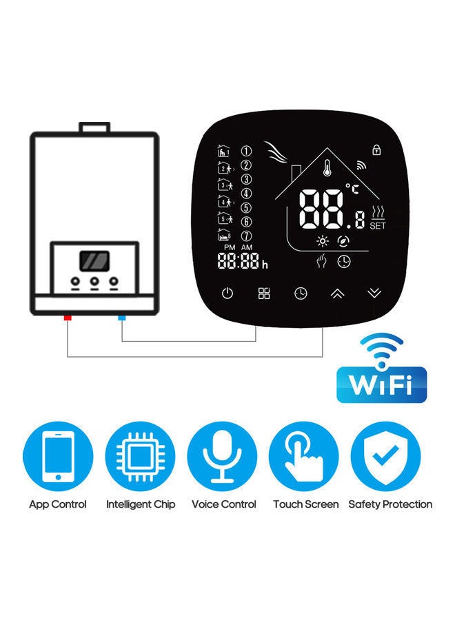 NIBEMINENT Smart Temperature Controller Black - Image 1