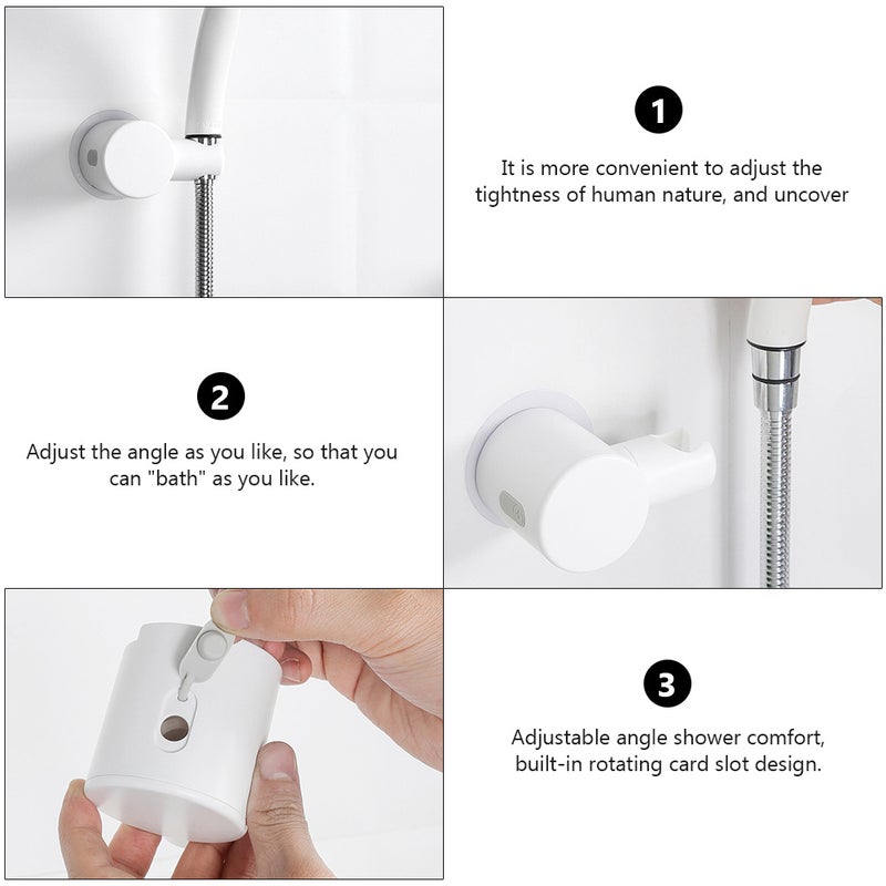 1pc Holder -free Holder Bracket (White) - Image 3