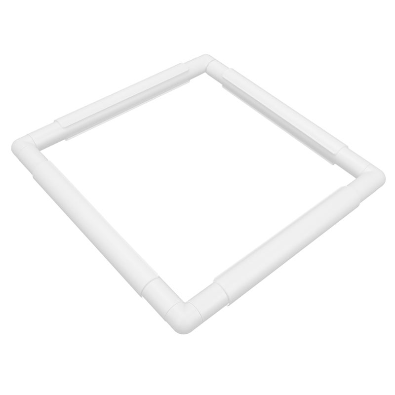 Embroidery Hoop Cross Stitch Square Plastic Clip Frame DIY Craft Handhold Sewing Tools27.9x27.9 - Image 4