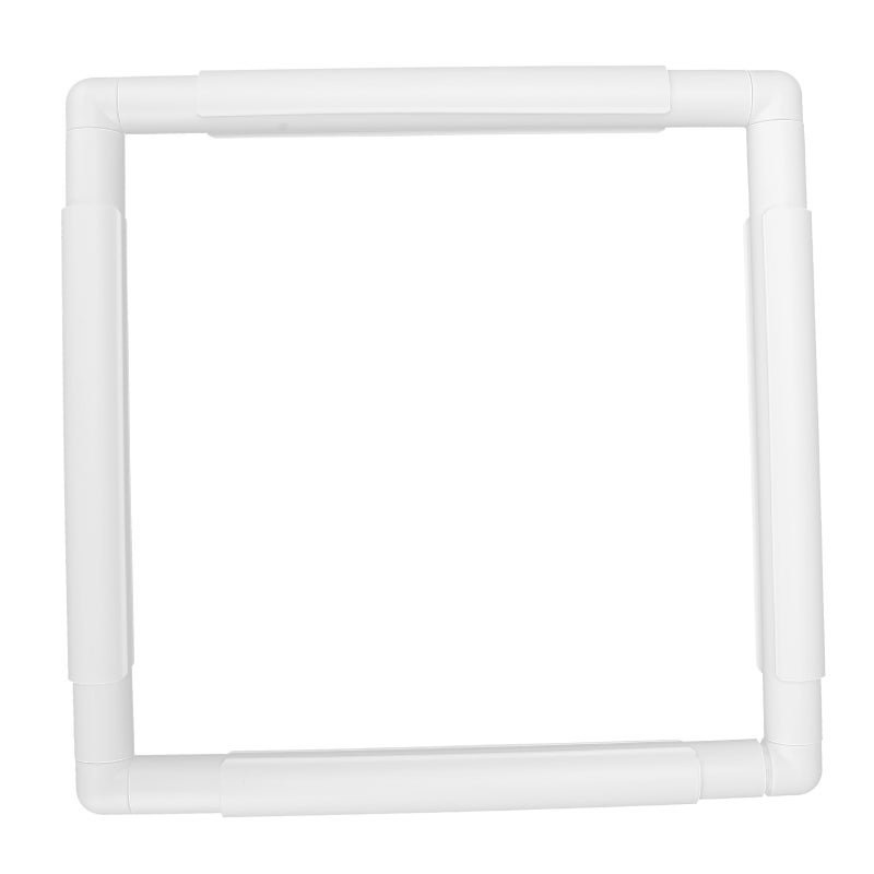 Embroidery Hoop Cross Stitch Square Plastic Clip Frame DIY Craft Handhold Sewing Tools27.9x27.9 - Image 3