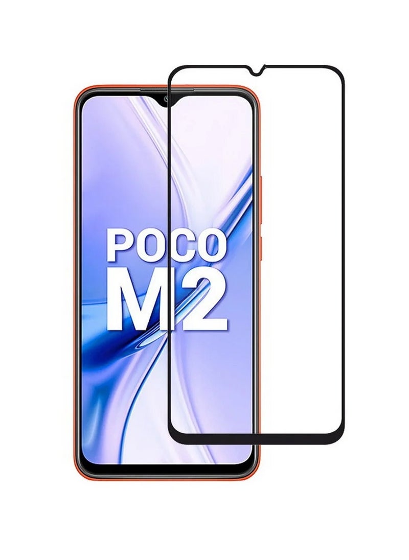 Super Tempered Glass Screen Protector 5D Designed For Xiaomi Poco M2 Full Glue Edge to Edge Full Screen Coverage And Bubble Free - Image 1