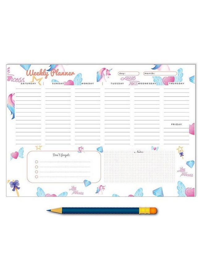 Yassin - Yassin To Do Weekly Planner - A4 - 52 Sheets - No:1116 - Image 1