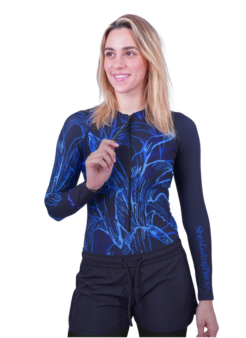 Pepla Blues Rashguard - Swimwear Top