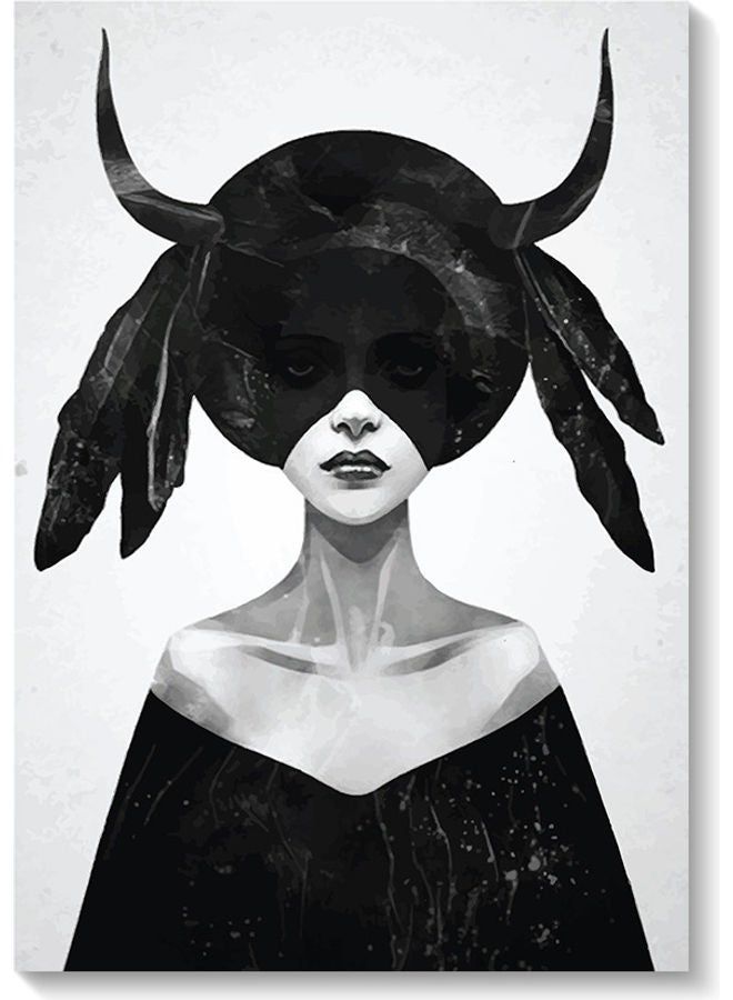 RYN Woman Wall Art Multicolour 40x60cm - Image 2