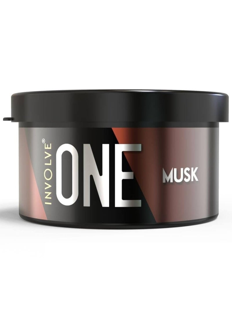 Involve Involve Your Senses One Musk Organic Car Perfume, Involve Your Senses Stronger Fiber Air Freshener to Freshen Up Your Car  - Image 1