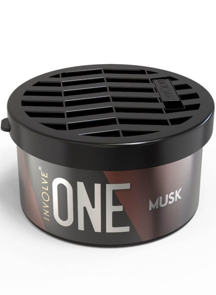 Involve Involve Your Senses One Musk Organic Car Perfume, Involve Your Senses Stronger Fiber Air Freshener to Freshen Up Your Car  - Image 2