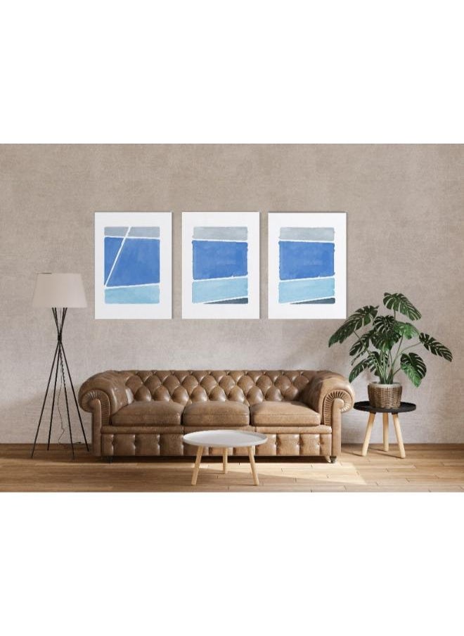 Home Gallery - Canvas Wall Art, Abstract Framed Portrait of Hand Painted Illustrations - Image 1