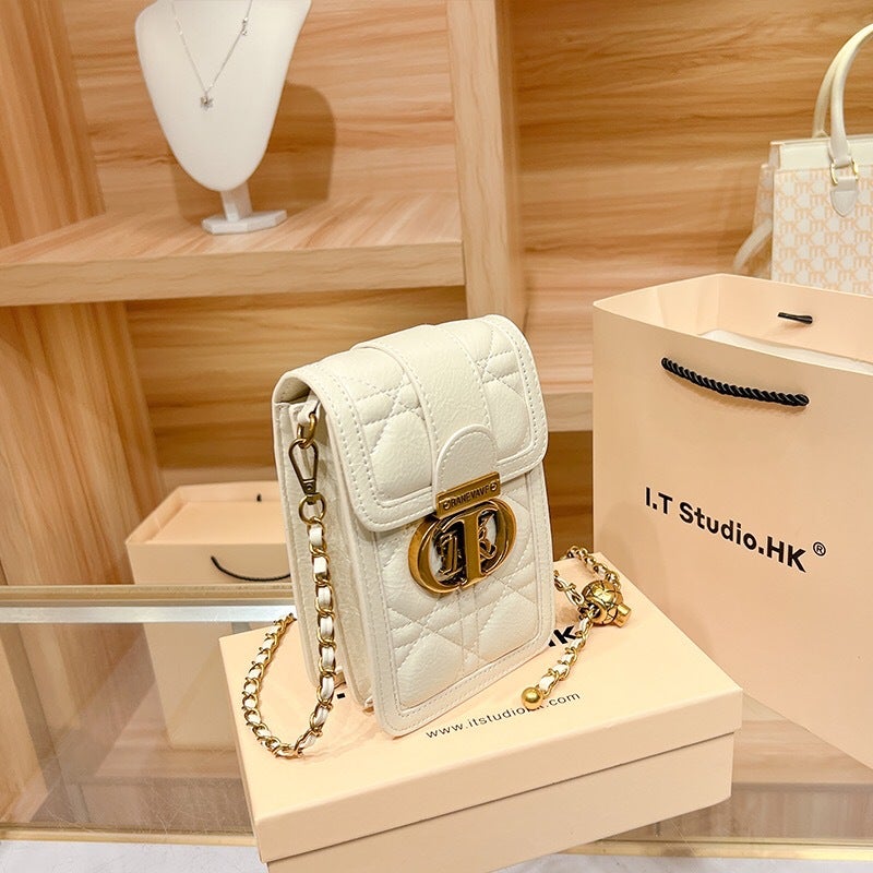 Korean Banni Princess 2024 High-End Accessible Luxury Mini Chain Mobile Phone Bag Women'S Shoulder Crossbody Bag - Image 4