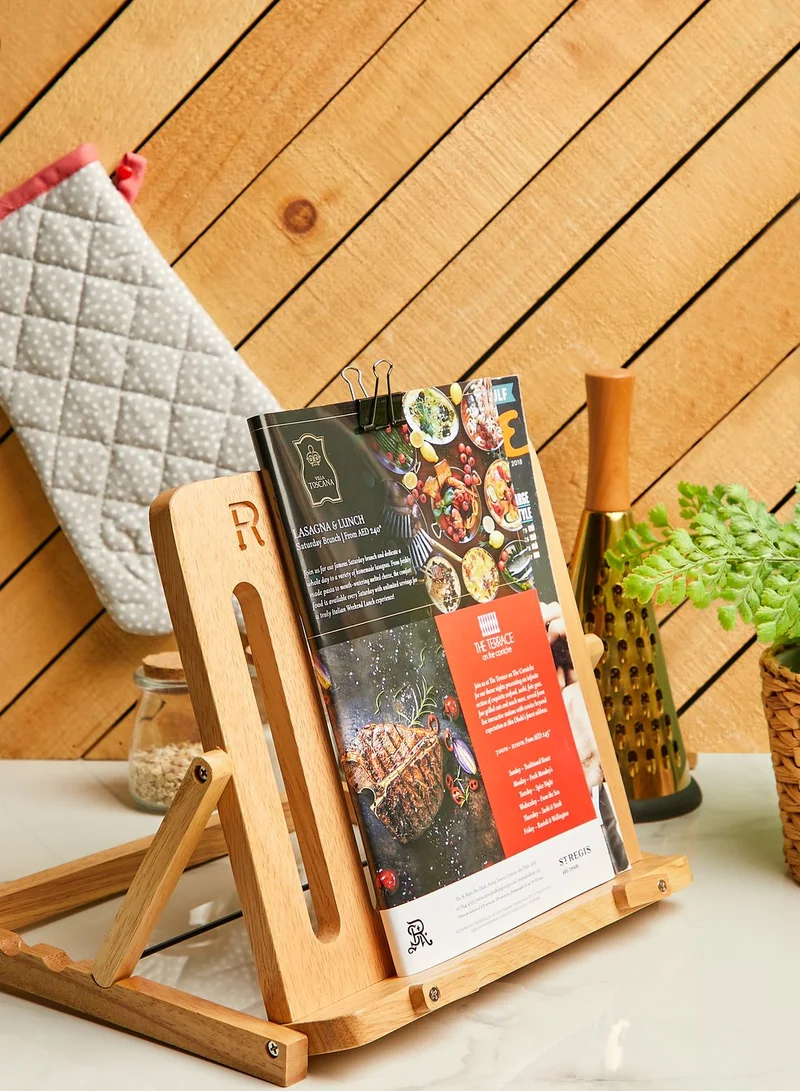 Premier Wooden Cookbook Stand
