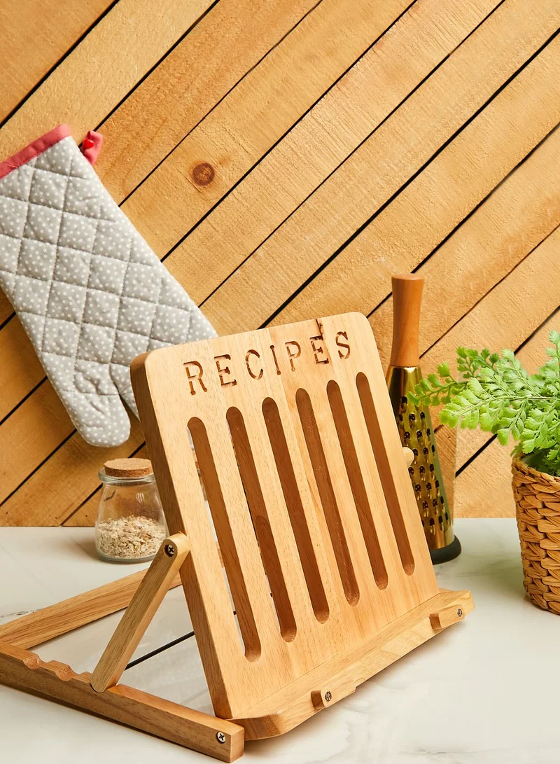 Premier Wooden Cookbook Stand