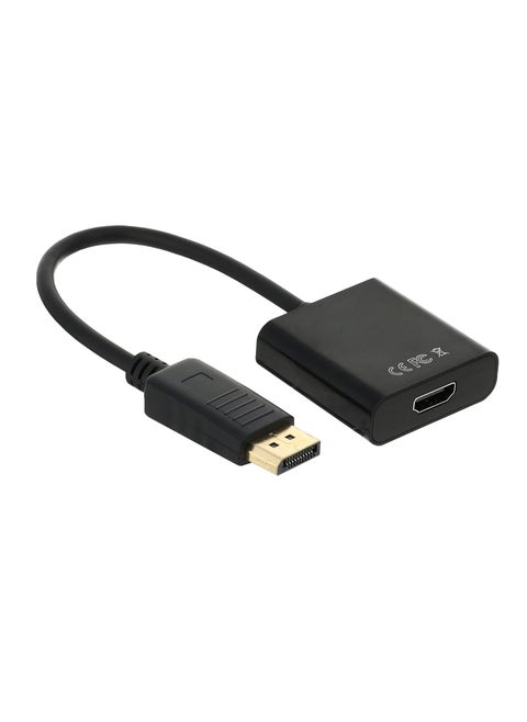 1080p DP Display Port to VGA Adapter Cable V1192B_P Black