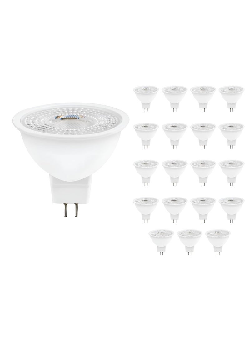 Pack of LED GU10/MR16 Spot Light Bulbs – Energy Saving High Brightness Lamp, Long Life, Eye Comfort, Easy Installation for Ceiling, Track & Downlight Fixtures – Warm & Cool White Options - Image 1