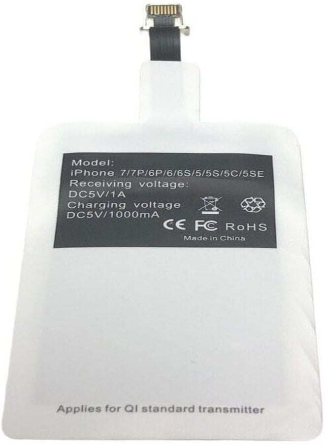 Super Fast Qi Wireless Charging Receiver Adapter Module 1000mA Fit for iPhone Lightning
