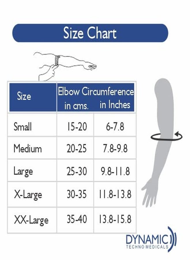 Dyna Comfort Elbow Binder (Large(For Elbow Circumference of 25-30 cm)) - Image 2