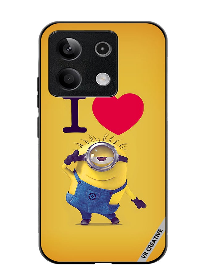 VR CREATIVE Protective Case Cover For Xiaomi Poco X6 Minions Design Multicolour - Image 1