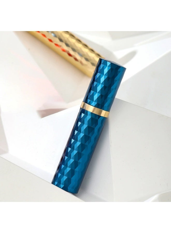 بخاخ عطر قابل لإعادة التعبئة بتصميم ماسي | زجاجة رذاذ ذاتية التعبئة من الأسفل للسفر، زجاجة رذاذ صغيرة قابلة لإعادة التعبئة للنساء والرجال، مثالية للسفر والرحلات - Image 2