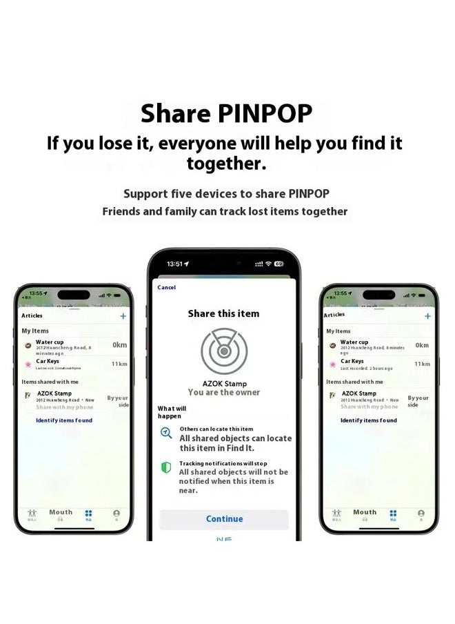 General - Findmy Airtag location is available for Apple anti-lost devices, Bluetooth pet tracking devices for the elderly, and children - Image 1