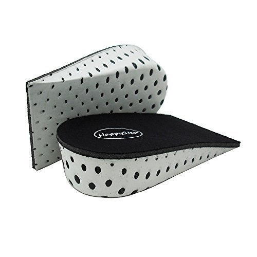 Happystep 1 Pair 3cm Invisible Height Increase Shoe Inserts Insoles, in-Sock Heel Lift Raising Pad for Shoes - Image 1