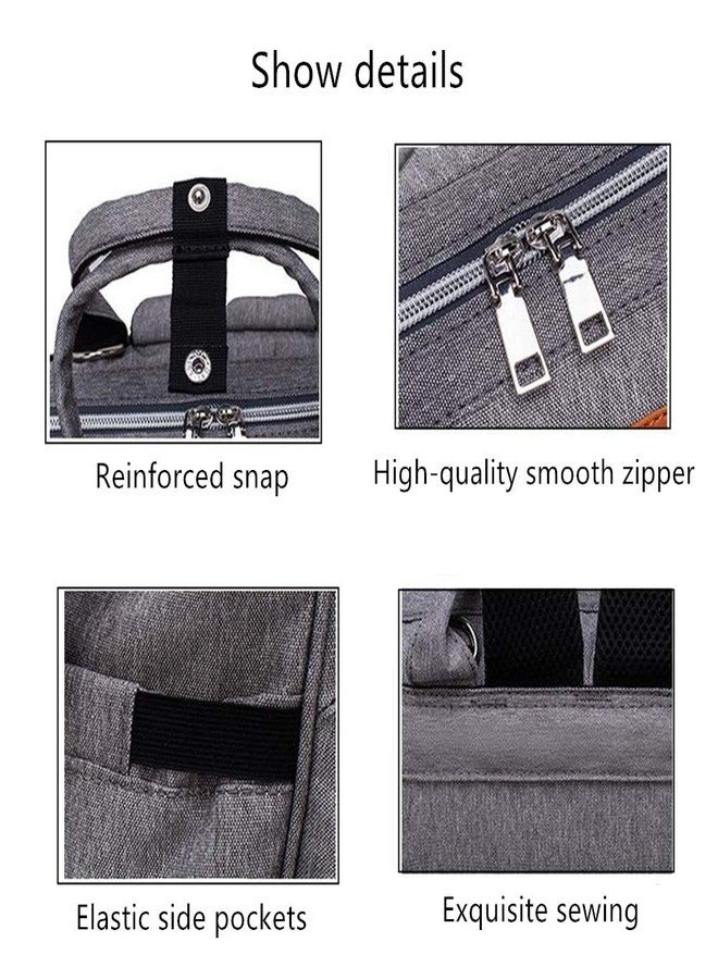 Armbq Diaper Bag Backpack for Baby Boy Girl, Multi-Function Diaper Bag for Baby Care, Waterproof Large Capacity Travel Backpack, Diaper Bags Essentials for Mom, Dad - Image 3