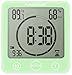 KADAMS KADAMS [2019 Upgrade] Digital Bathroom Shower Kitchen Wall Clock Timer with Alarm, Waterproof for Water Spray, Touch  - Image 2
