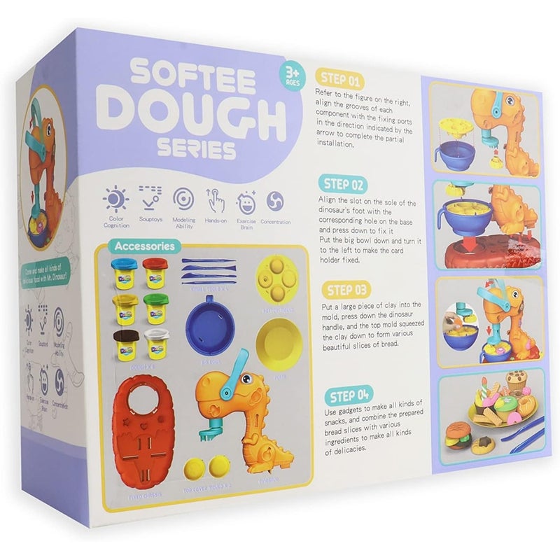 مجموعة عجينة الديناصورات - 3383 - Image 3