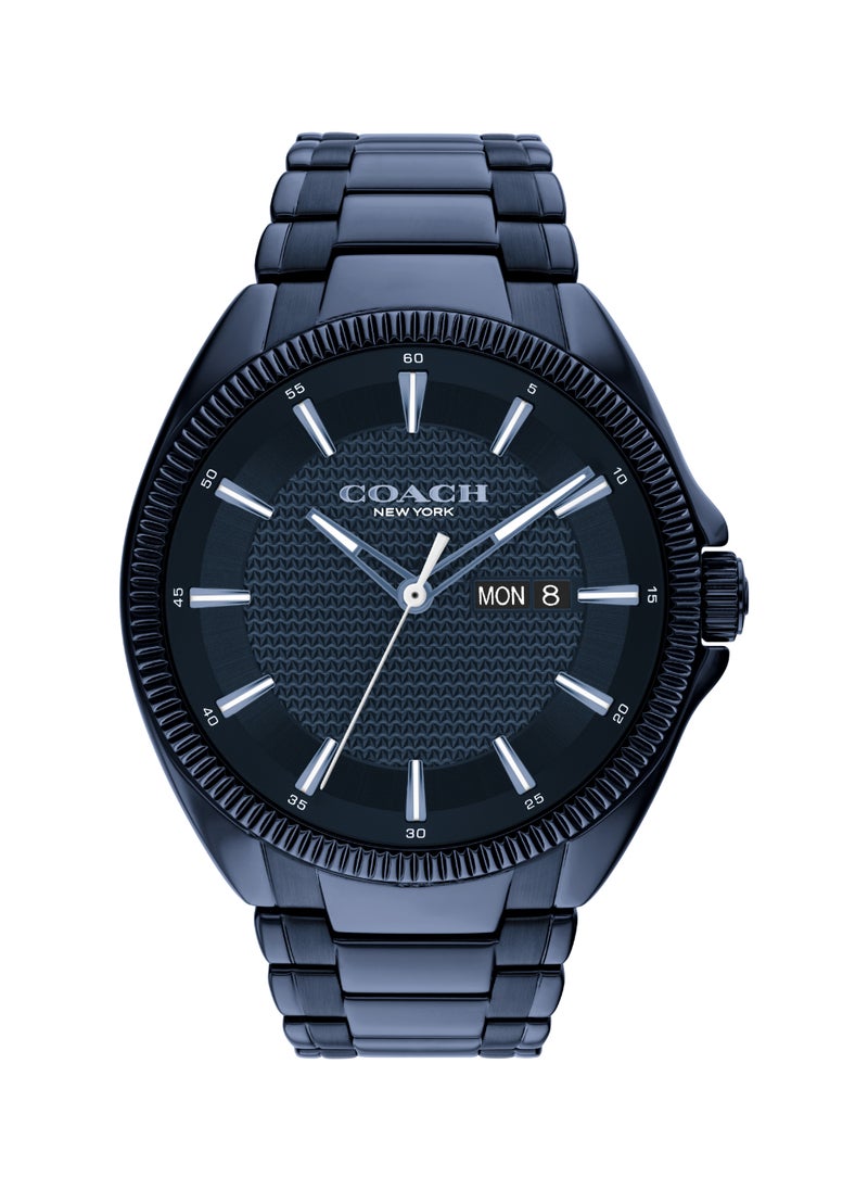 COACH - COACH WATCHES ROUND ANALOG MEN'S BLUE CASE WATCH - 14602689 - Image 1