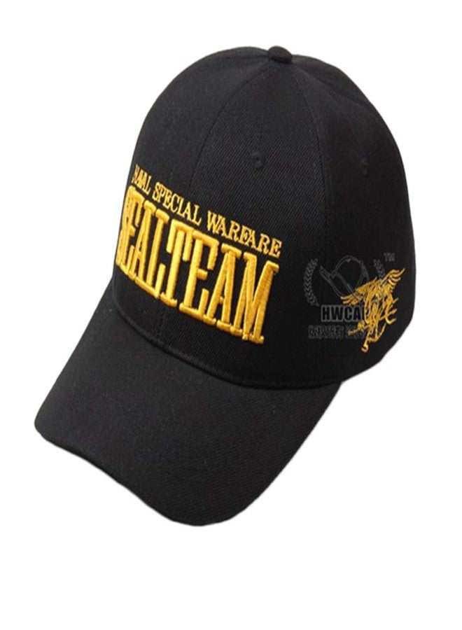 OYSTERBOY Seal Team - Naval Special Warfare Tactical Cap Mens Army Baseball Adjustable Caps dad Style Sun Caps - Image 1