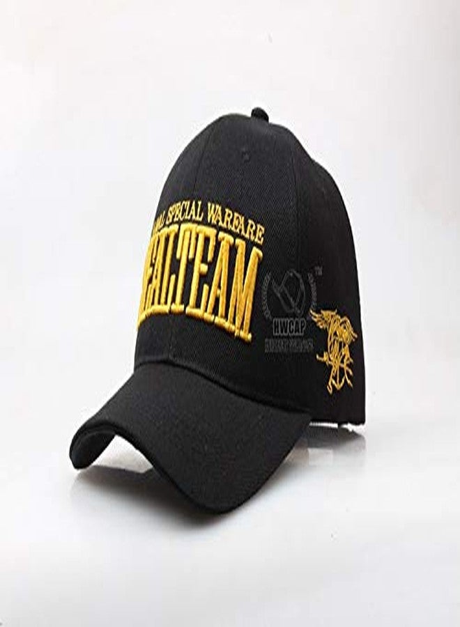 OYSTERBOY Seal Team - Naval Special Warfare Tactical Cap Mens Army Baseball Adjustable Caps dad Style Sun Caps - Image 2