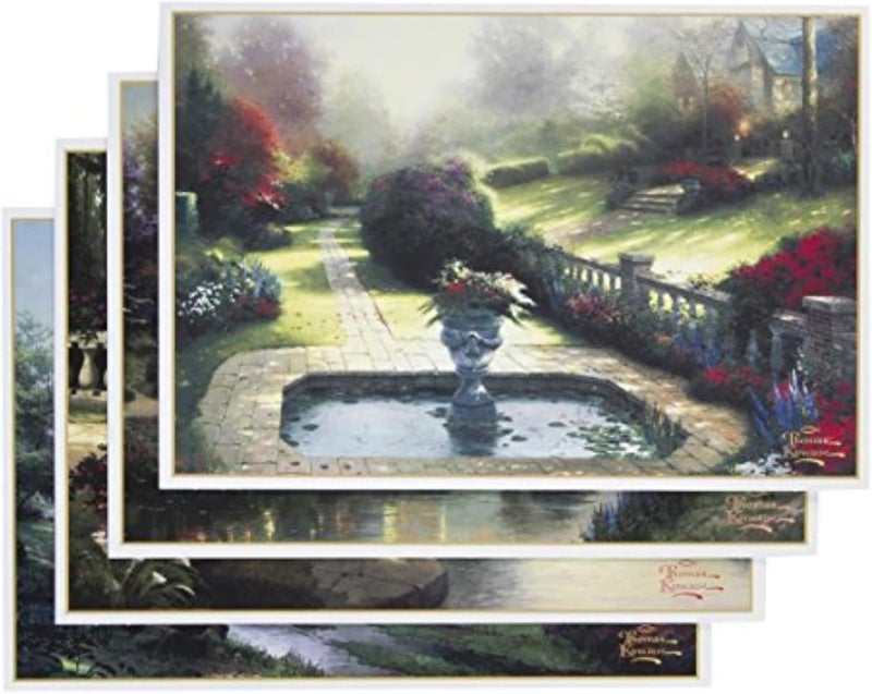 DaySpring  Thomas Kinkade  Thank You  12 Boxed Cards KJV 51855 Multi - Image 1
