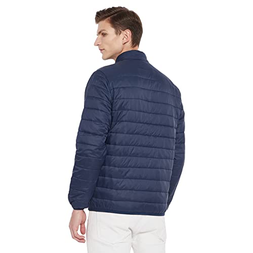 Duke Men Nylon Standard Length Full Sleeve Jacket_WSDZ834_Denim_L - Image 4