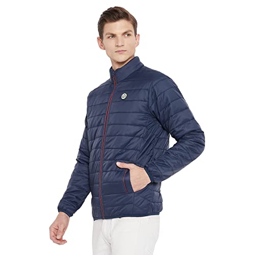 Duke Men Nylon Standard Length Full Sleeve Jacket_WSDZ834_Denim_L - Image 2