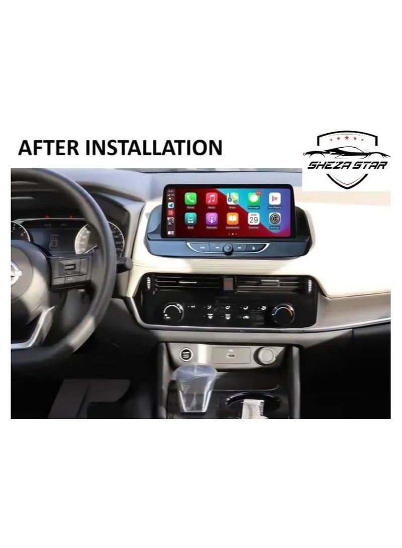 SHEZA STAR Android Car Stereo for Nissan X-Trail 2021-2024 2GB RAM 32GB ROM Support Carplay, M-Link Wi-Fi BT, Radio GPS, 12.3 Inch IPS Touch Screen with AHD Camera Included - Image 2