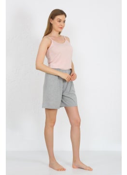 Women's Rope Strap Cotton Combed Shorts Suit Powder 3619 - pzsku/ZC017A33C077F2D4A45C8Z/45/_/1728060597/7bd2584e-8be6-43d5-b4d9-546a29a97e1b