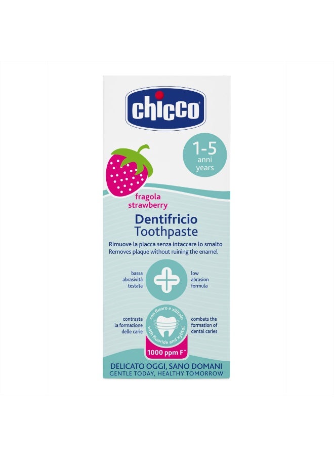 Chicco Strawberry Toothpaste 1-5 Years 50ml - Image 2
