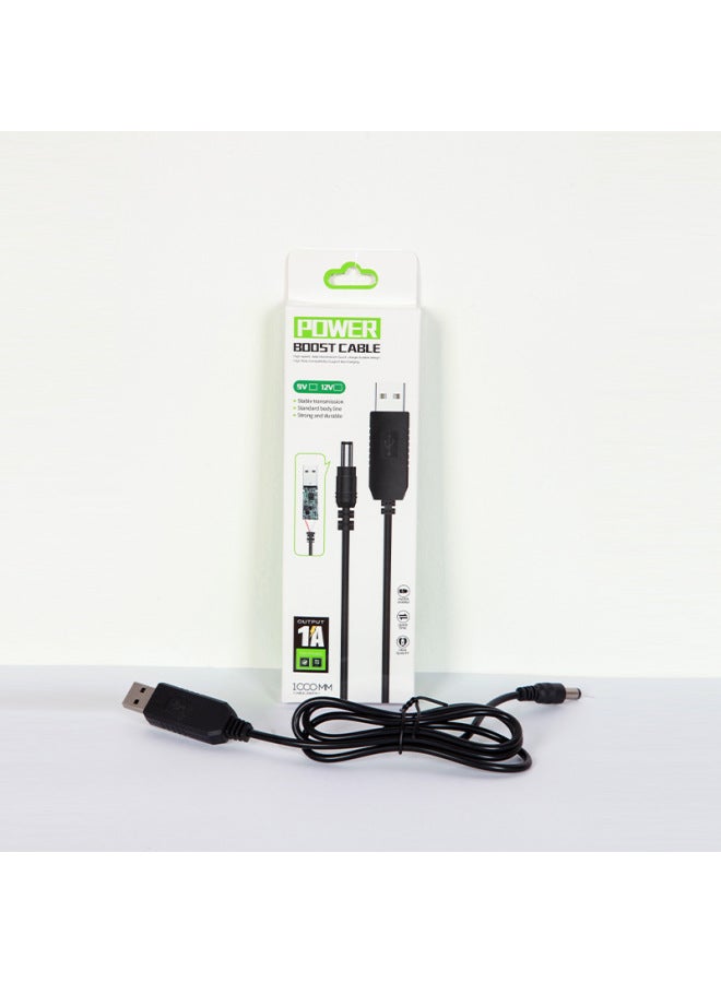 خط تعزيز USB 12 فولت خط محول الأجهزة المنزلية الصغيرة راوتر القط البصري خط تعزيز USB 12 فولت مصدر طاقة تيار مستمر خط شحن اللون: كابل تعزيز USB 12 فولت 1 متر - Image 4