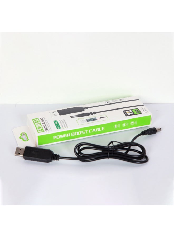 خط تعزيز USB 12 فولت خط محول الأجهزة المنزلية الصغيرة راوتر القط البصري خط تعزيز USB 12 فولت مصدر طاقة تيار مستمر خط شحن اللون: كابل تعزيز USB 12 فولت 1 متر - Image 3