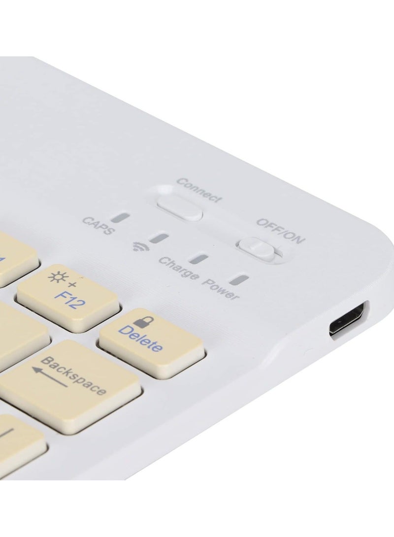 Ultra Slim Wireless Bluetooth Keyboard with 78 Silent Keys – Compatible with All Devices - Image 4