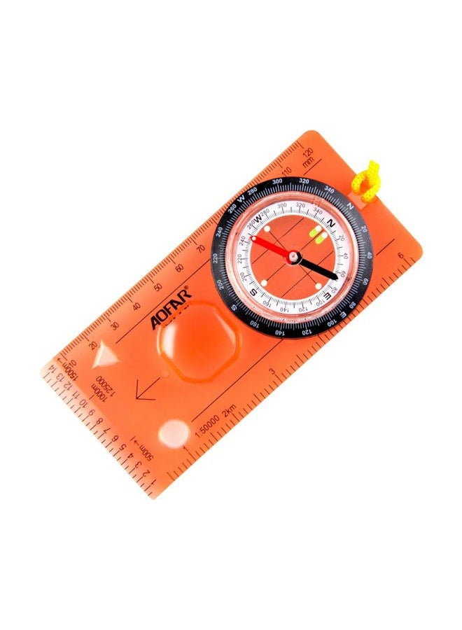 AOFAR Orienteering Compass AF-5C for Hiking, Boy Scout Compass for Kids - Professional Field Compass for Map Reading,Navigation and Survival Lightweight - Mini Camping Compass - Image 1