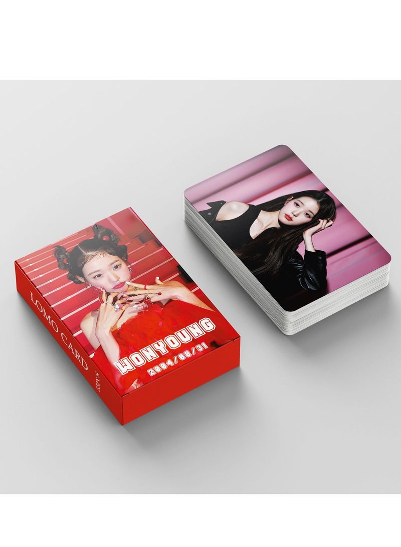 55Pcs IVE member Jang Won Young Single New Photo Card