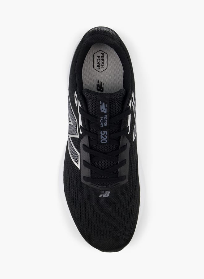 New Balance Men's Logo Detail Sports Shoes with Lace-Up Closure - 520  - Image 4