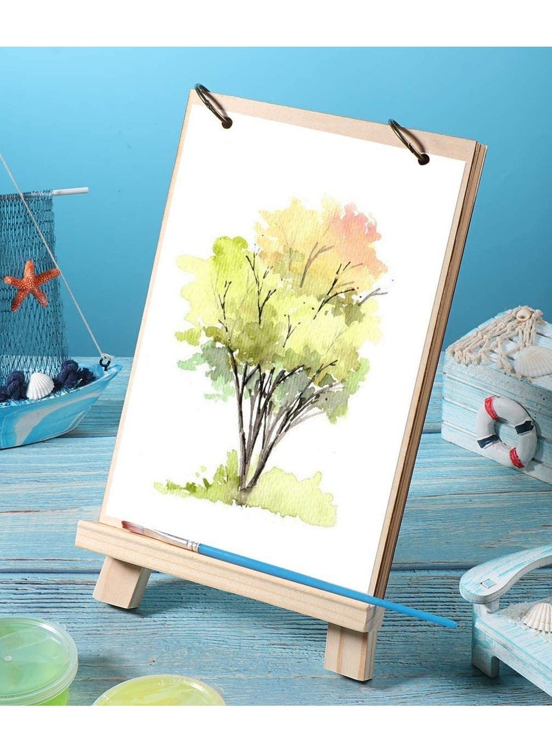 SYOSI Wooden Table Top Easel Made from solid Beech Wood for Artist Display Painting Canvas and Frames Perfect Events Exhibitions Conventions  - Image 4