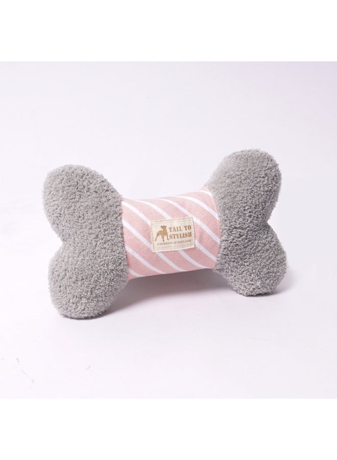 Custom Dog Toy Bite Resistant Puppy Molar Tooth Vocalization Plush Bichon Teddy Small Dog Pet Supplies