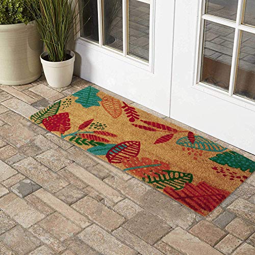 HOKIPO Natural Coconut Coir Rectangular Big Mat With Pvc Backing, Red, Large 40X120Cm (Gmt-R-In305) - Image 2