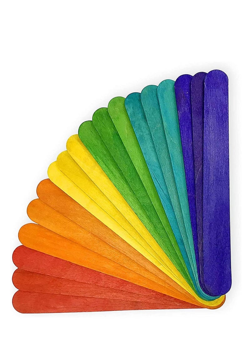 50 Pieces Colored Wooden Large Sticks 150*18*1.6 mm, Craft Sticks for DIY Crafts Home Art Projects, Classroom Art Supplies - pzsku/ZC0183B0EB1E1AEAE6BFEZ/45/_/1664652203/a927cab3-f9d6-497a-86d4-2d6a7ecd4656