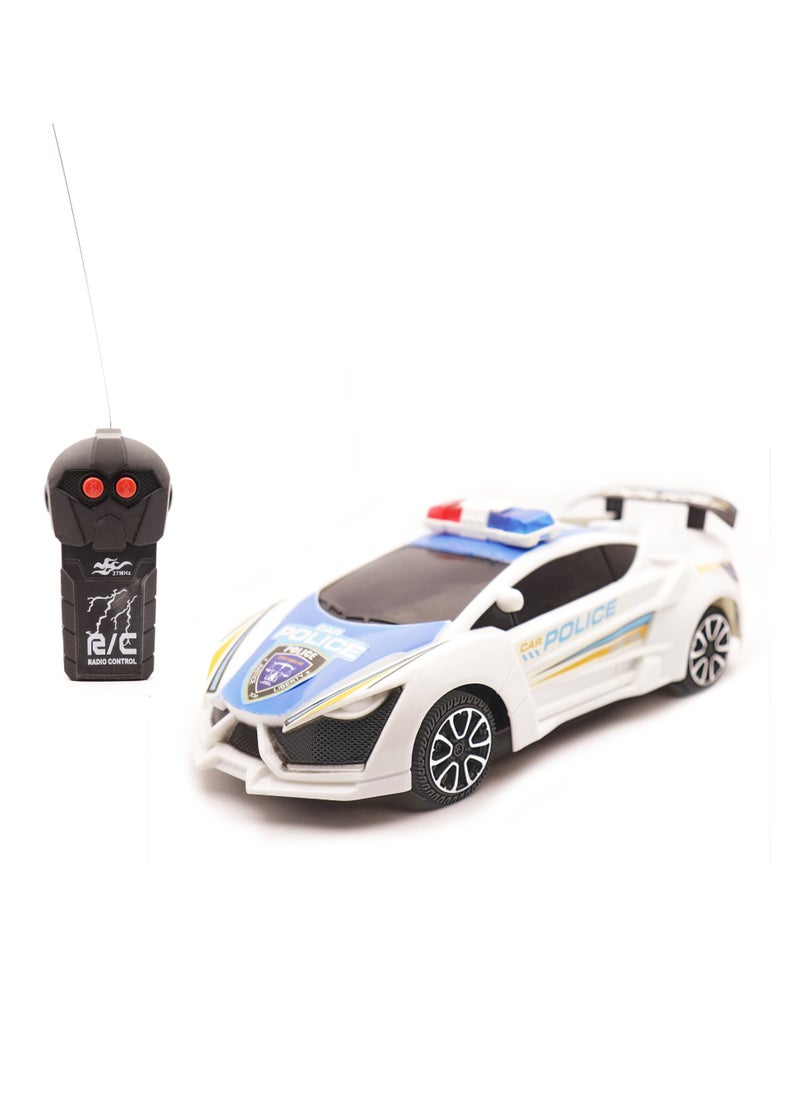 Generic R/C Police Car Remote Control Car  - Image 1