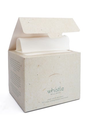 Whistle Wellness Face Towels Disposable Biodegradable Plant Based XL Size 50 count - pzsku/ZC0186C924B6BF0FE7110Z/45/_/1713961296/2ffec893-8fa4-43bb-86c1-b00a7c006f98