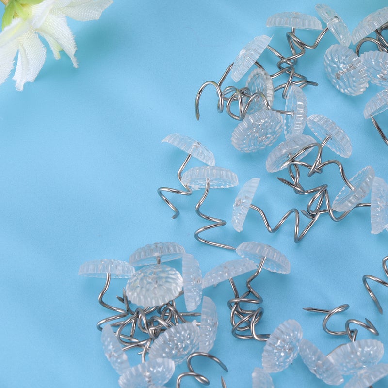 100pcs Fixed Sheet Nails Anti- Running Traceless Twisted for Upholstery and Bedskirts - Image 4