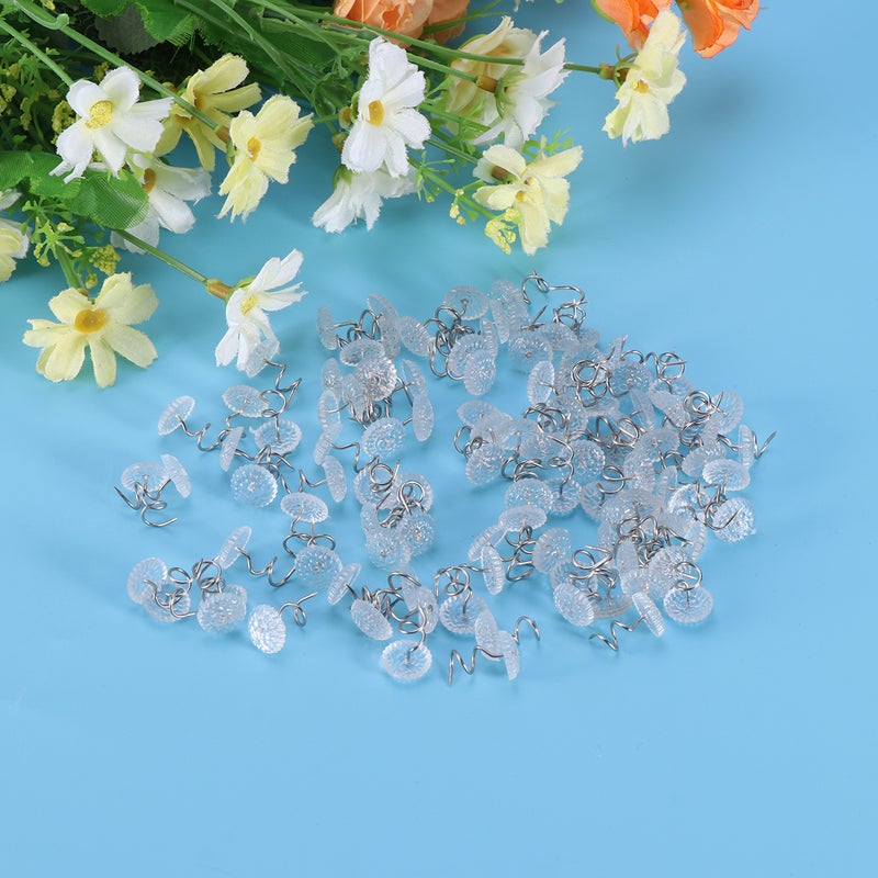 100pcs Fixed Sheet Nails Anti- Running Traceless Twisted for Upholstery and Bedskirts - Image 3