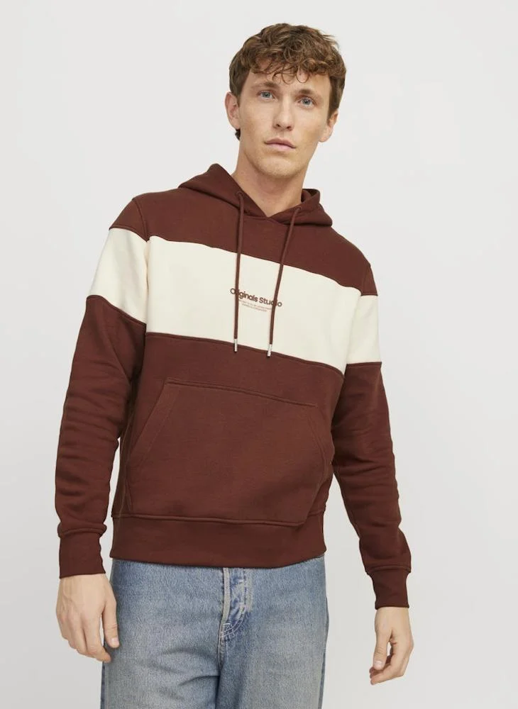 JACK & JONES Jorvesterbro Colour Block Hoodie