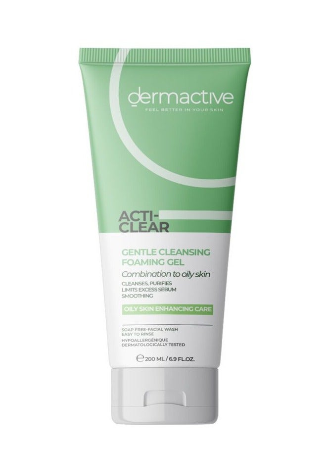 Dermactive Acti-Clear Gentle Cleansing Foaming Gel 200 Ml